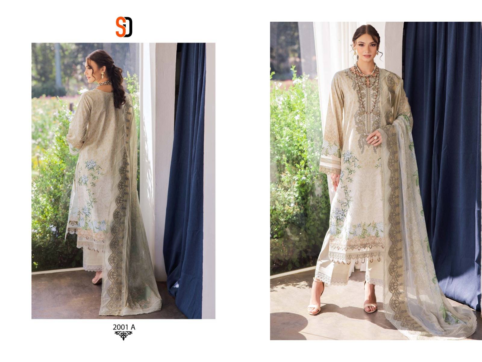 NEEDLE WONDER VOL-02 By SHARDDHA DESIGNER Indian Traditional casual wear Pakistani pure cotton dresses At Wholesale Price